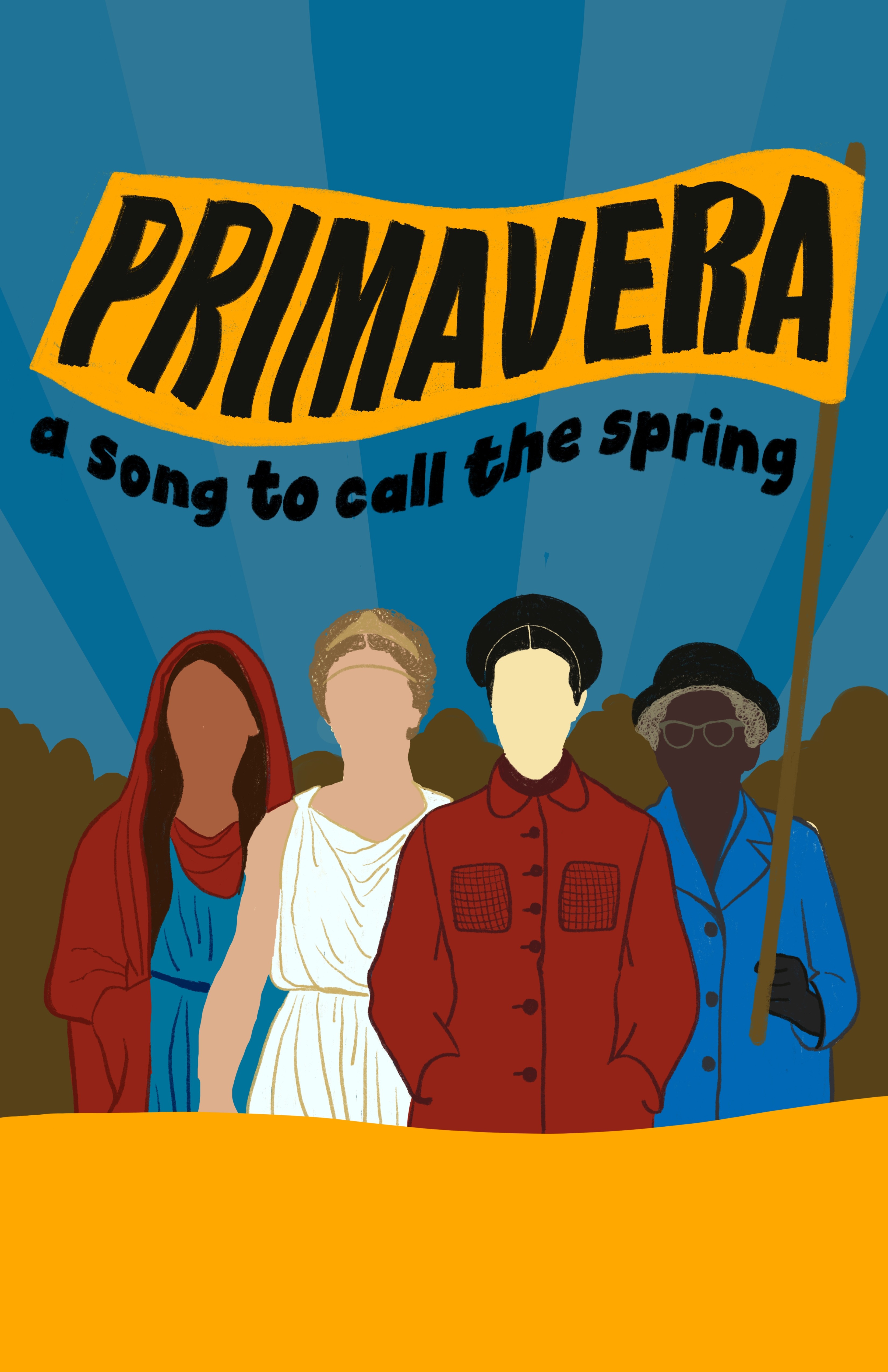 "PRIMAVERA, A Song to Call the Spring" A  Resistance Comedy campaign photo, 2 of 4