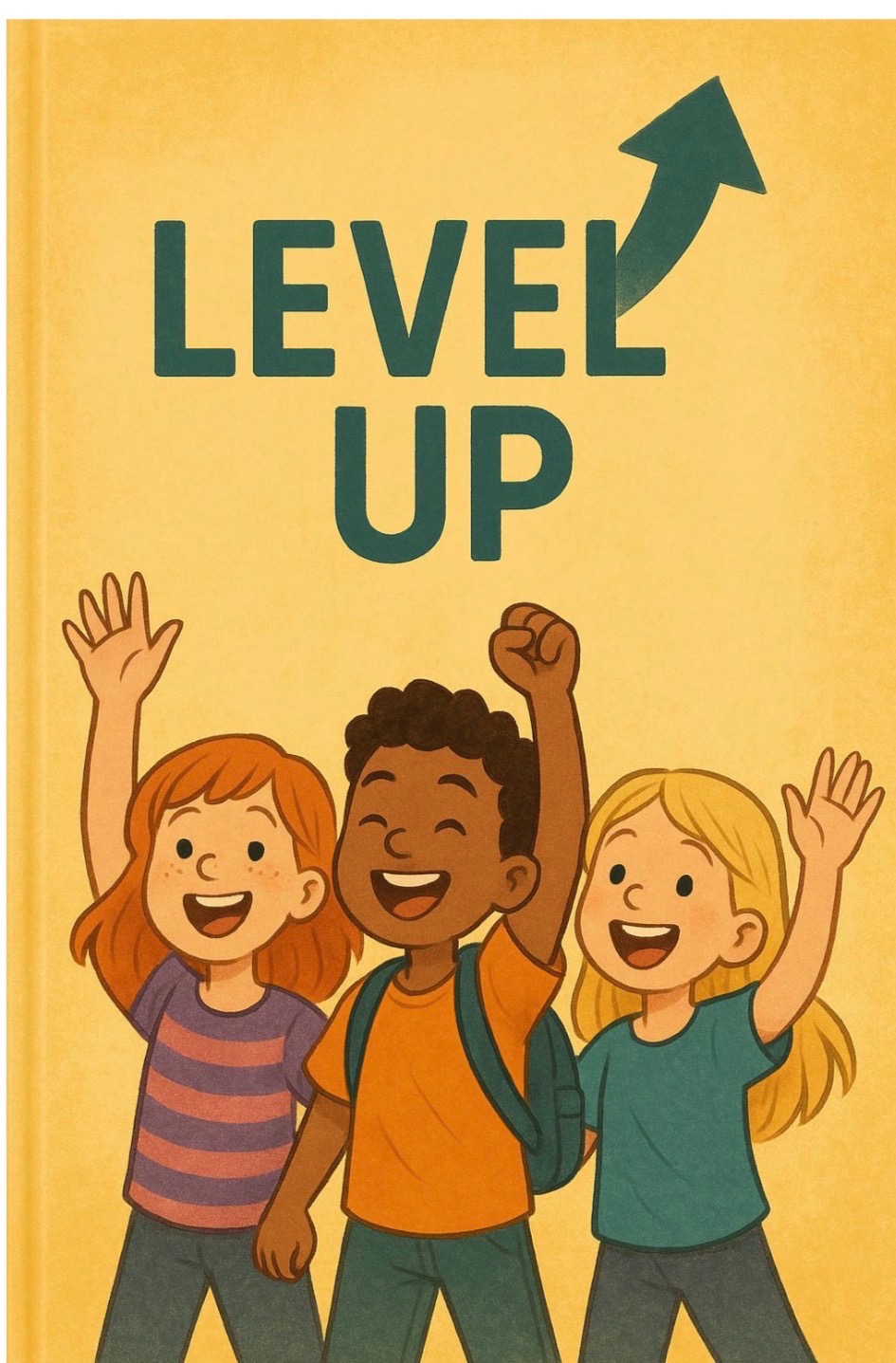 Uitdrukking uit het boek LEVEL UP campaign photo, 5 of 6