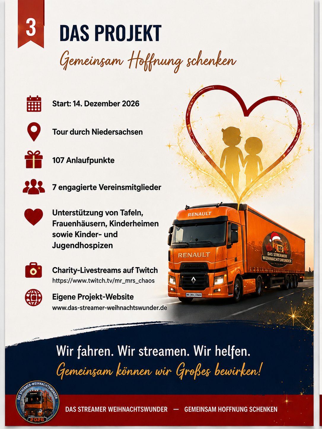 SPENDENAUFRUF – Kinderträume werden wahr - Hoffnung schenken campaign photo, 5 of 8