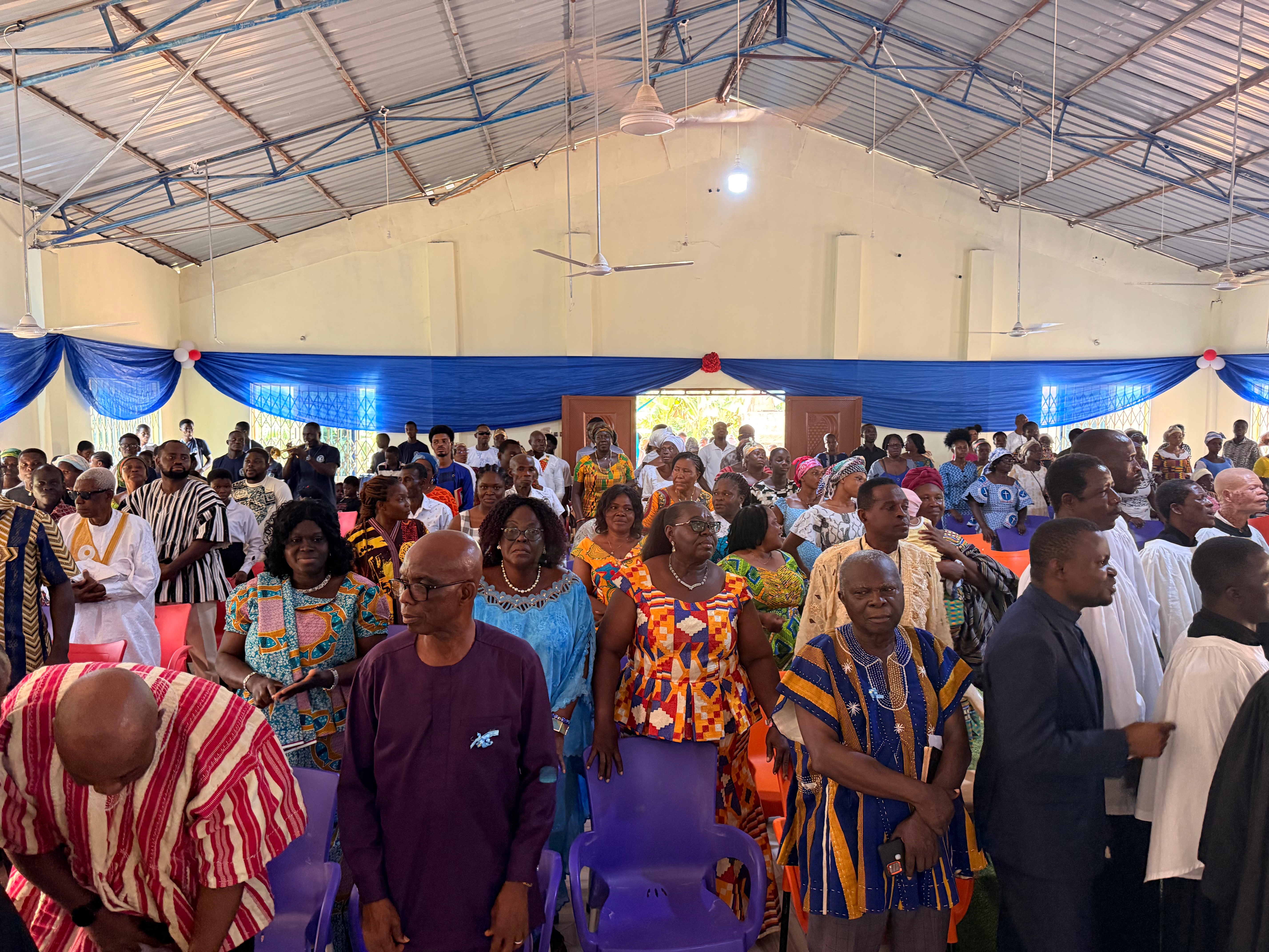 Gift A  Completion of the Rev Gift K Agamah Chapel gofundme donation