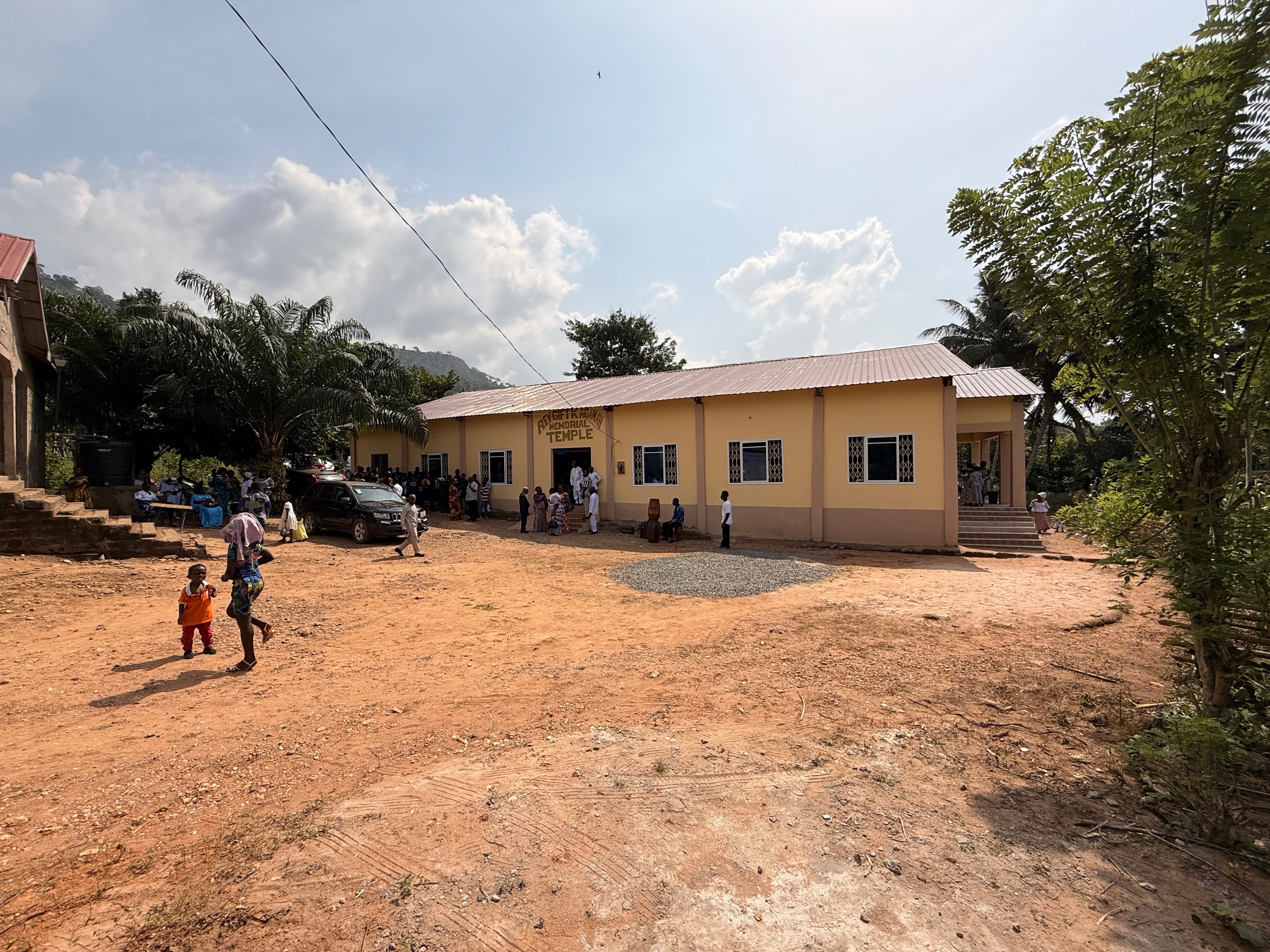 Gift A  Completion of the Rev Gift K Agamah Chapel gofundme donation