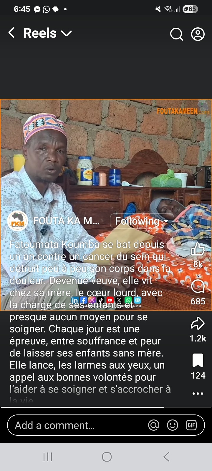 Save Fatoumata Koumba, a Mother of 5, Fighting Breast Cancer campaign photo, 5 of 6