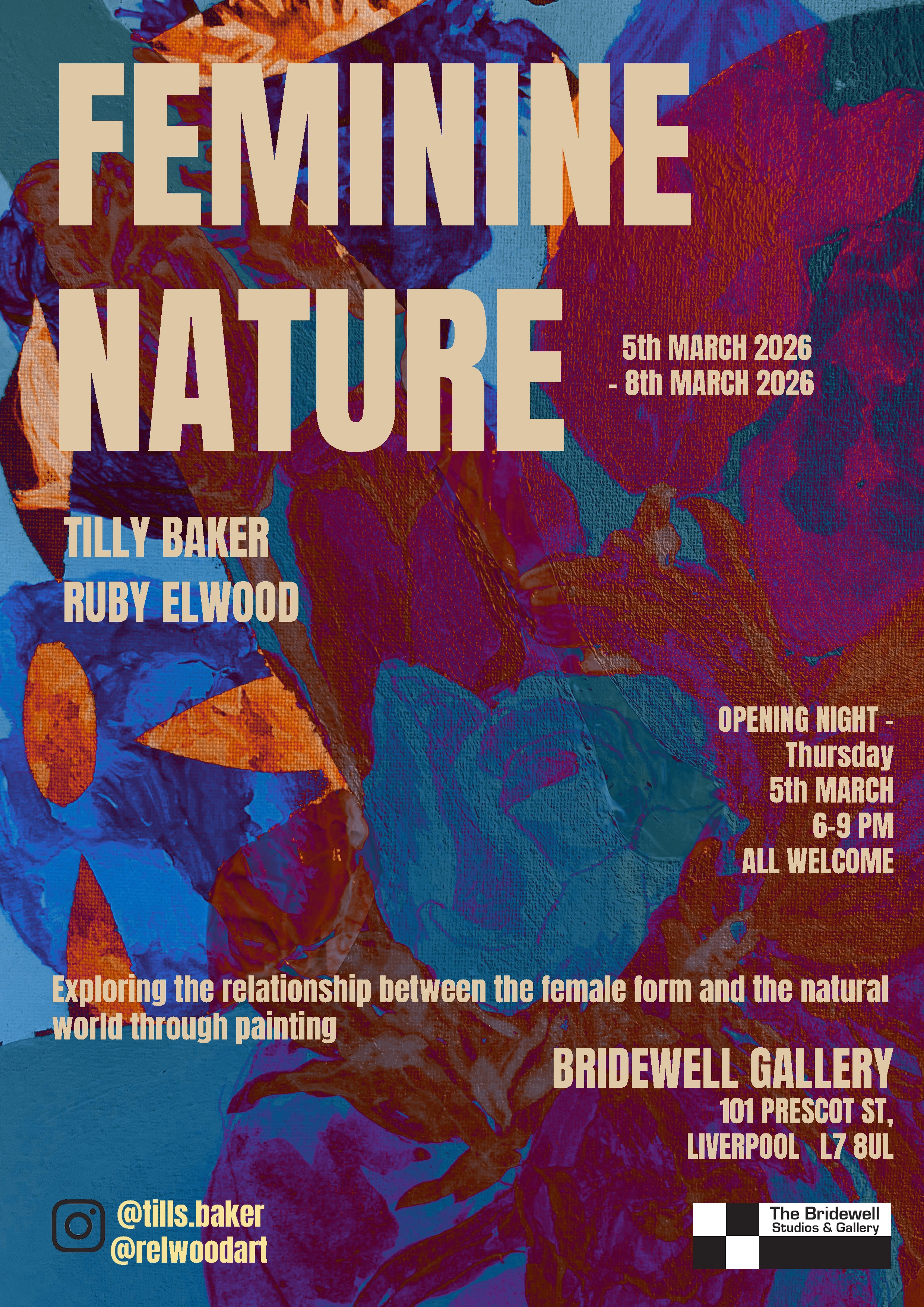 Feminine Nature - Student Exhibition campaign photo, 2 of 4