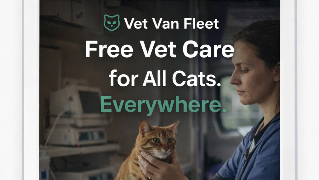 Help Make Free Healthcare Available For Cats Everywhere photo