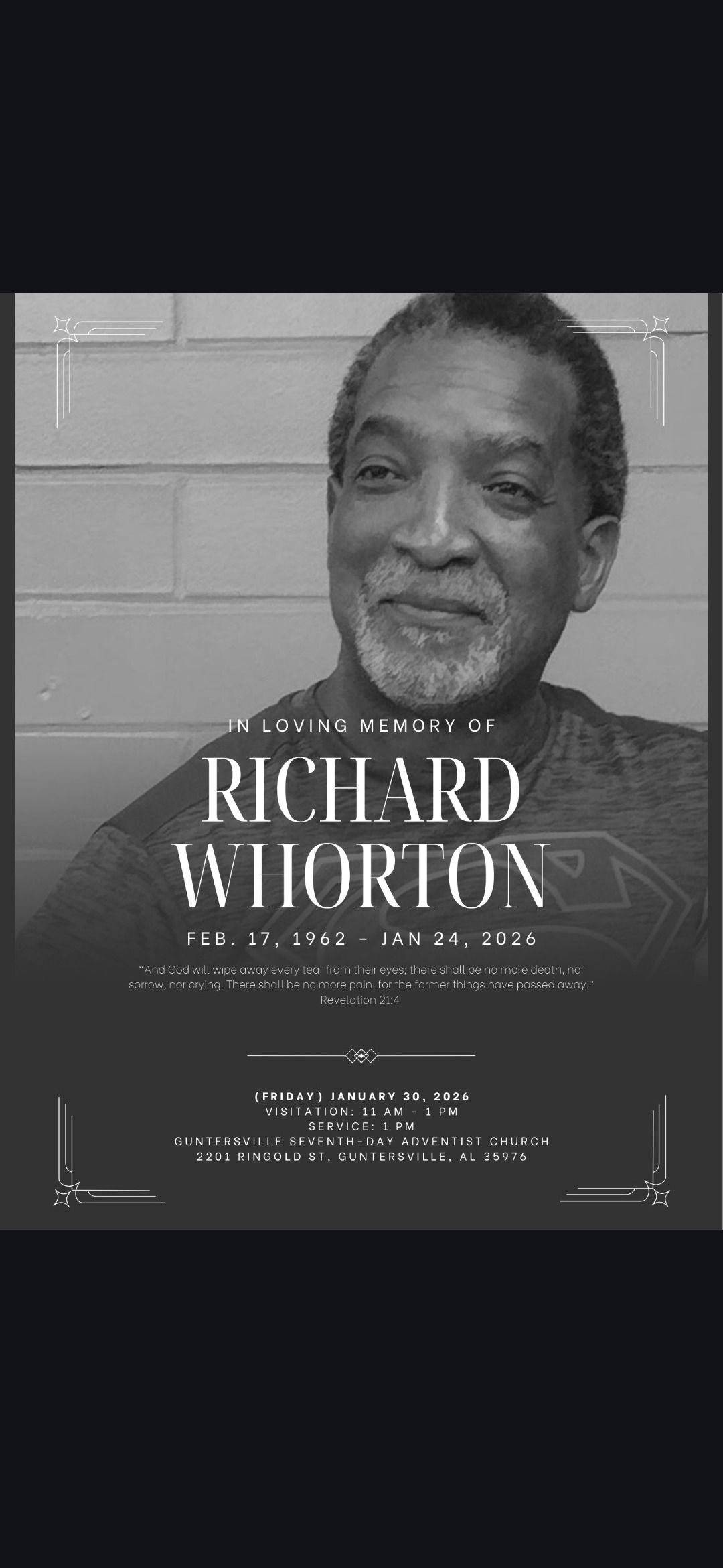 In Memory of Richard Whorton campaign photo, 5 of 7