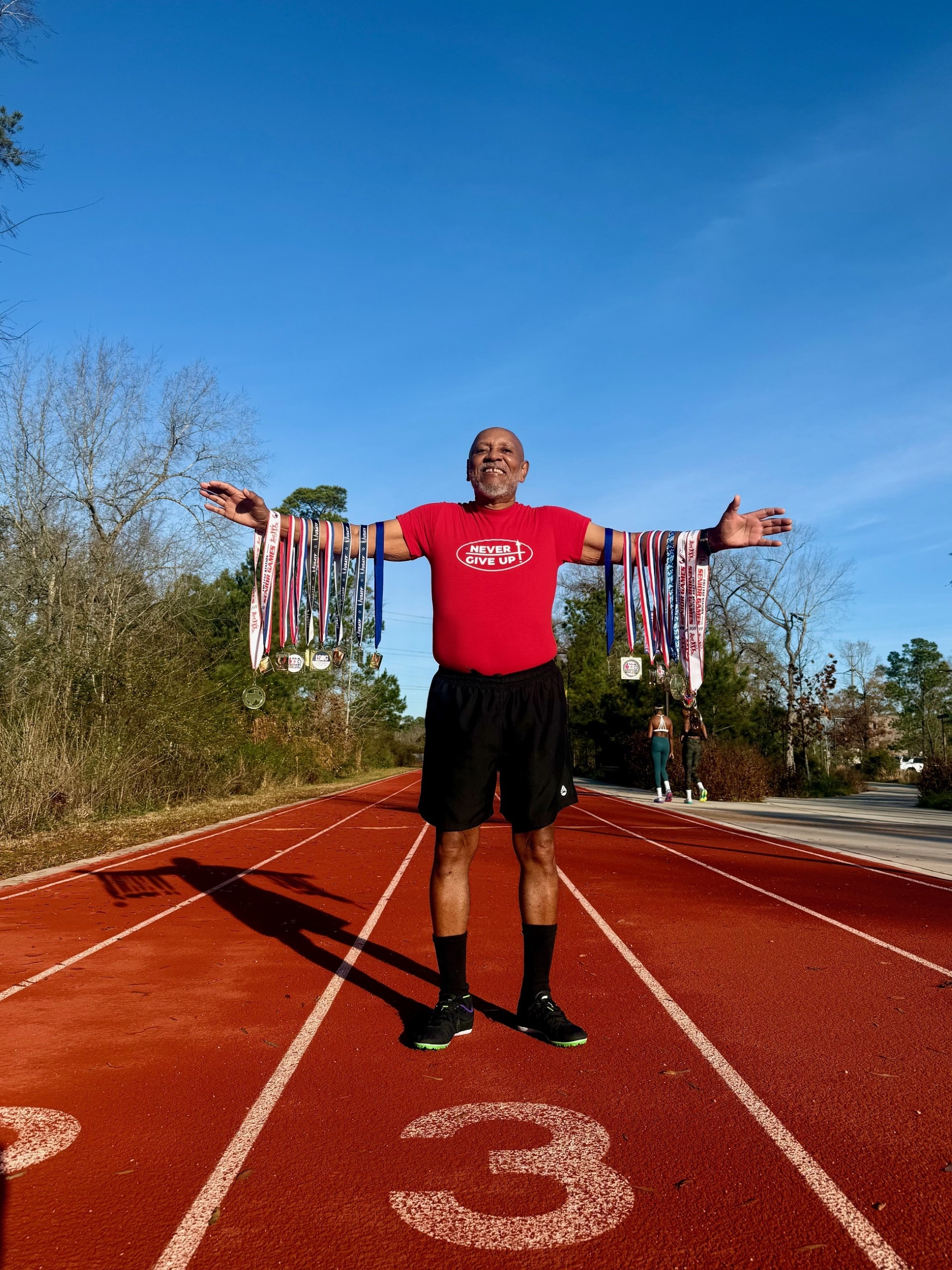 Get Our 80-Year-Old Sprint Champion To The World Masters campaign photo, 4 of 8