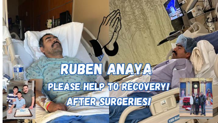"UNIDOS POR LA SALUD DE RUBEN ANAYA DESPUES DE SUS CIRUGIAS photo