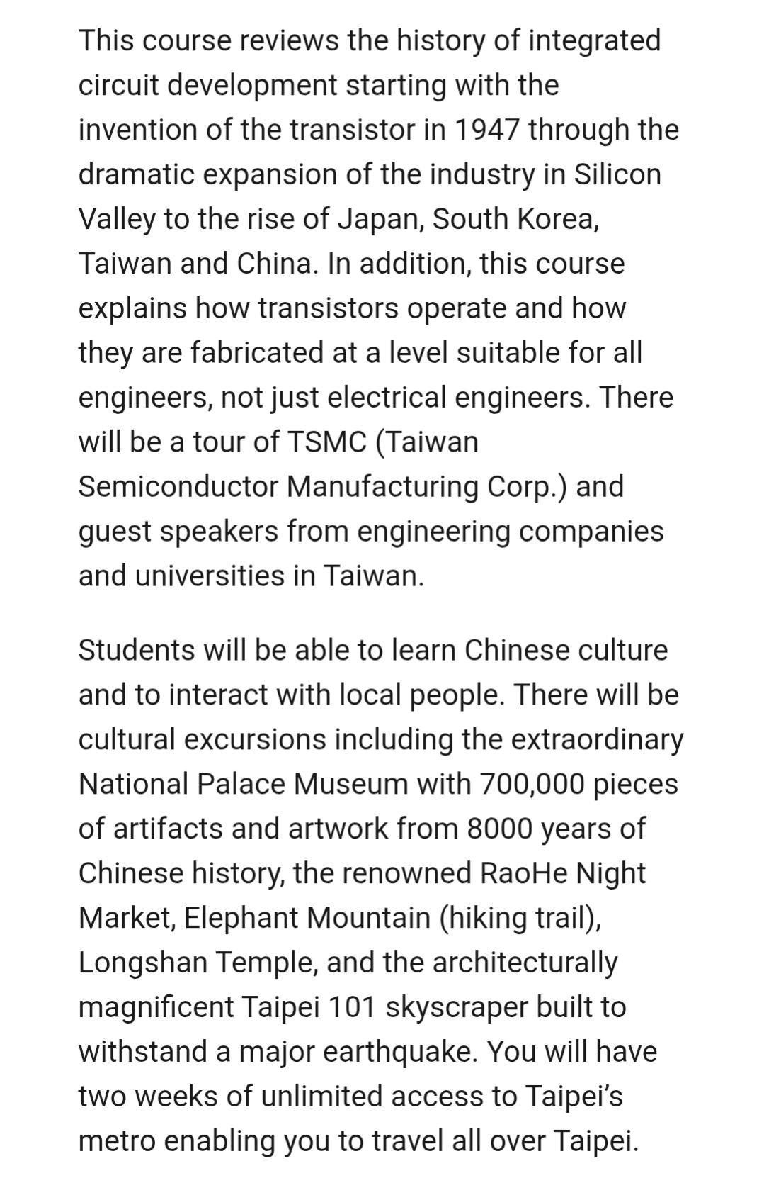Support My Semiconductor Research in Taipei campaign photo, 2 of 7
