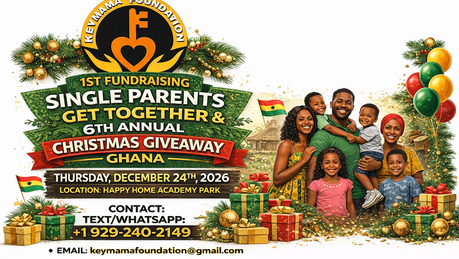 Support Keymama's Single Parents Event