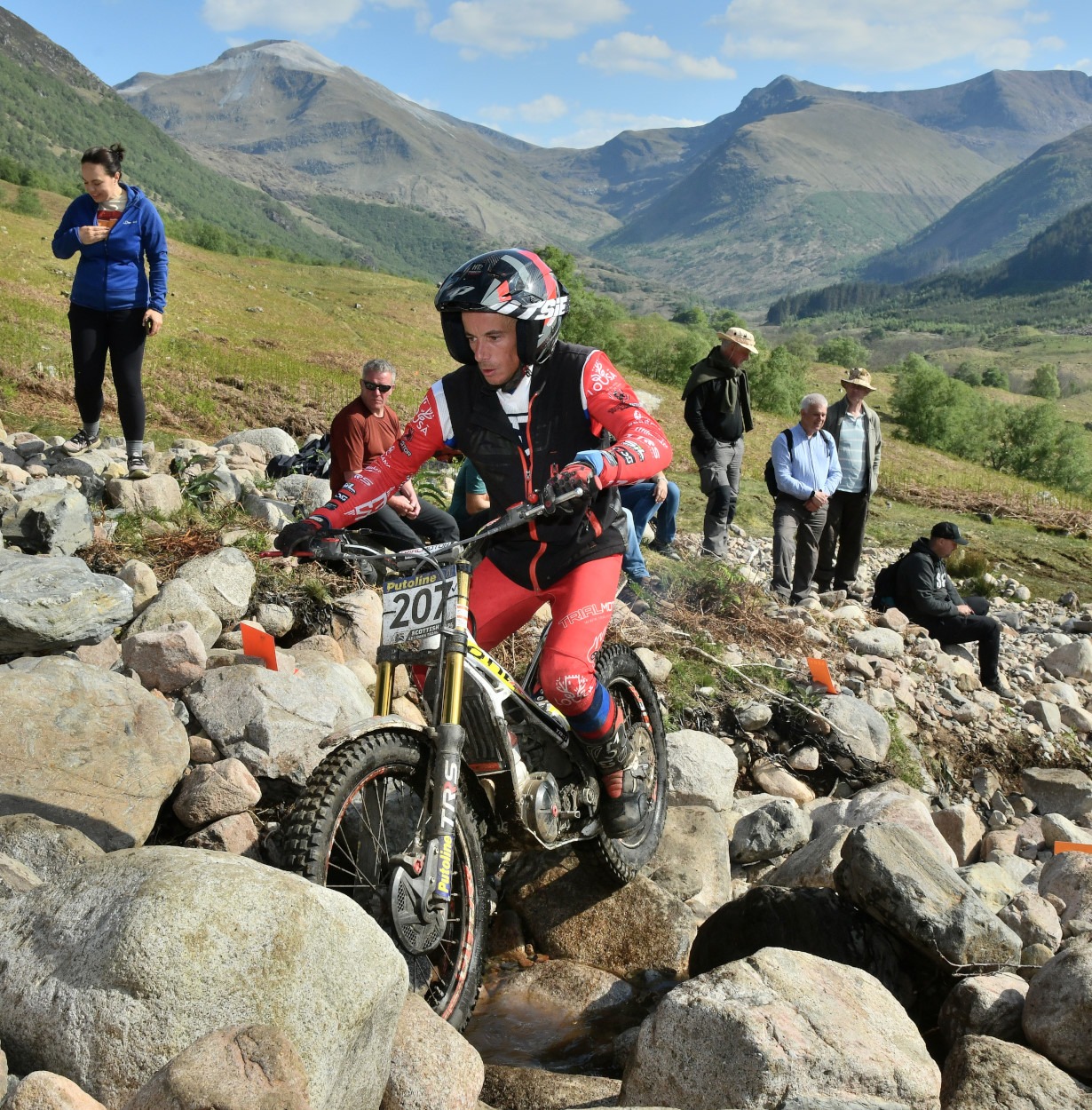 O único Português nos "Scottish Six Days Trials" campaign photo, 6 of 8