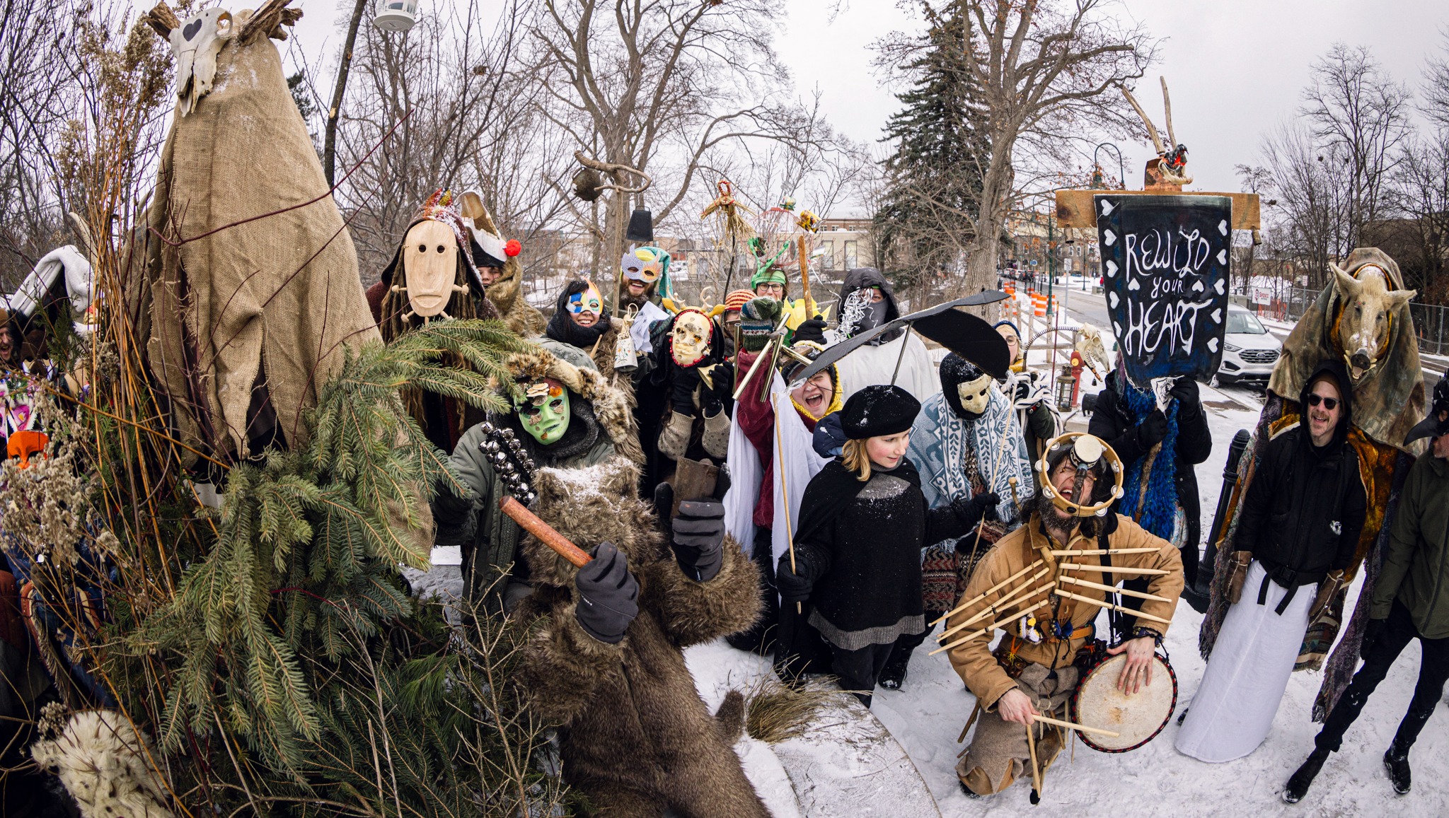 Support Piggery Pete’s Perchten Parade