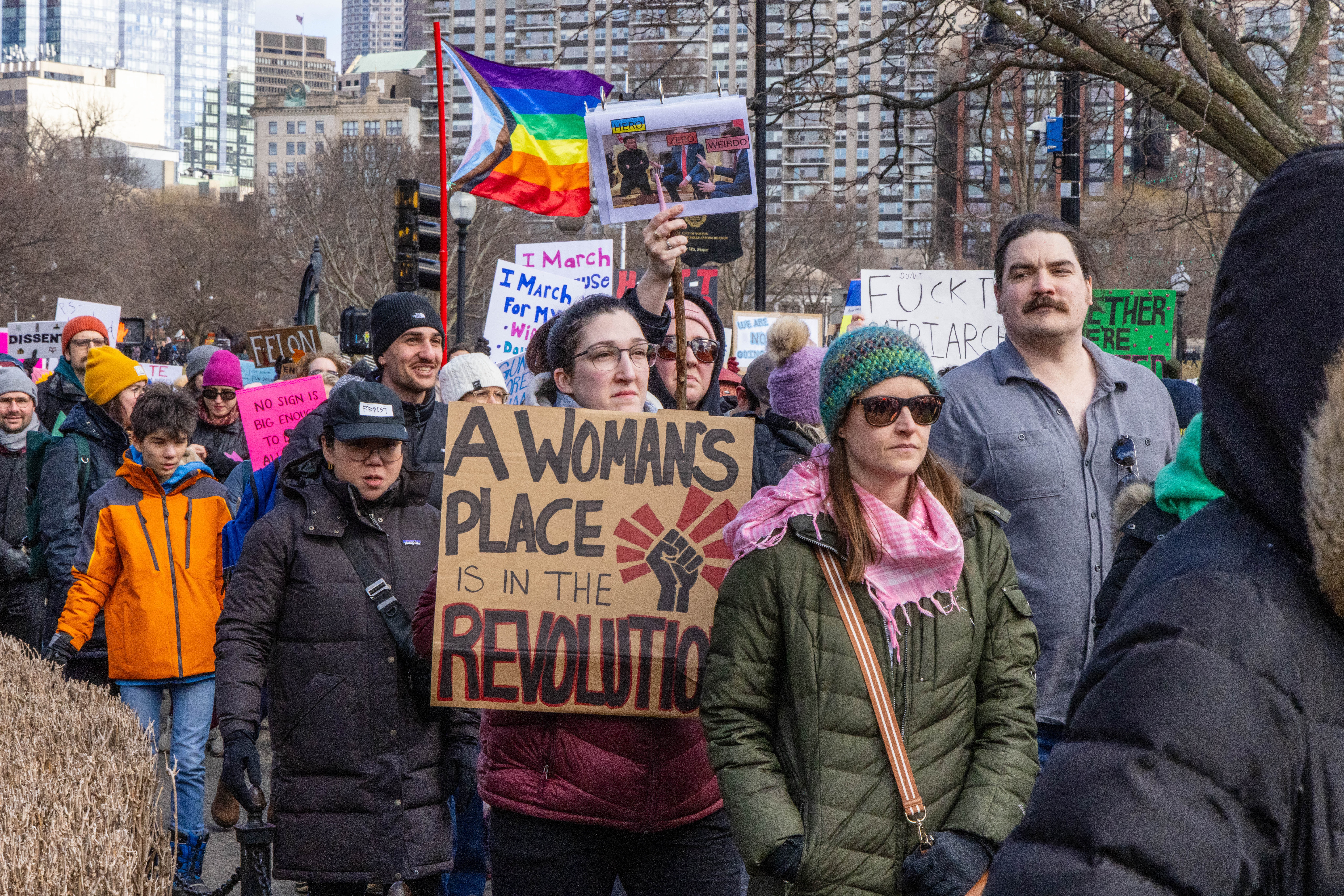 Boston Women's March- International Women's Day campaign photo, 2 of 8